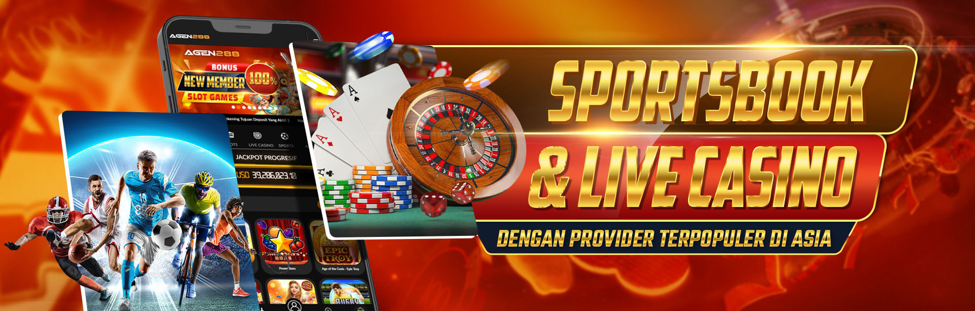 Sportsbook & LiveCasino Agen288