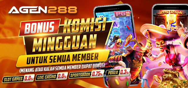 Bonus Komisi Mingguan Agen288