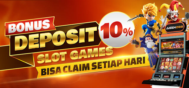 Bonus 10% Slot Games Setiap Hari